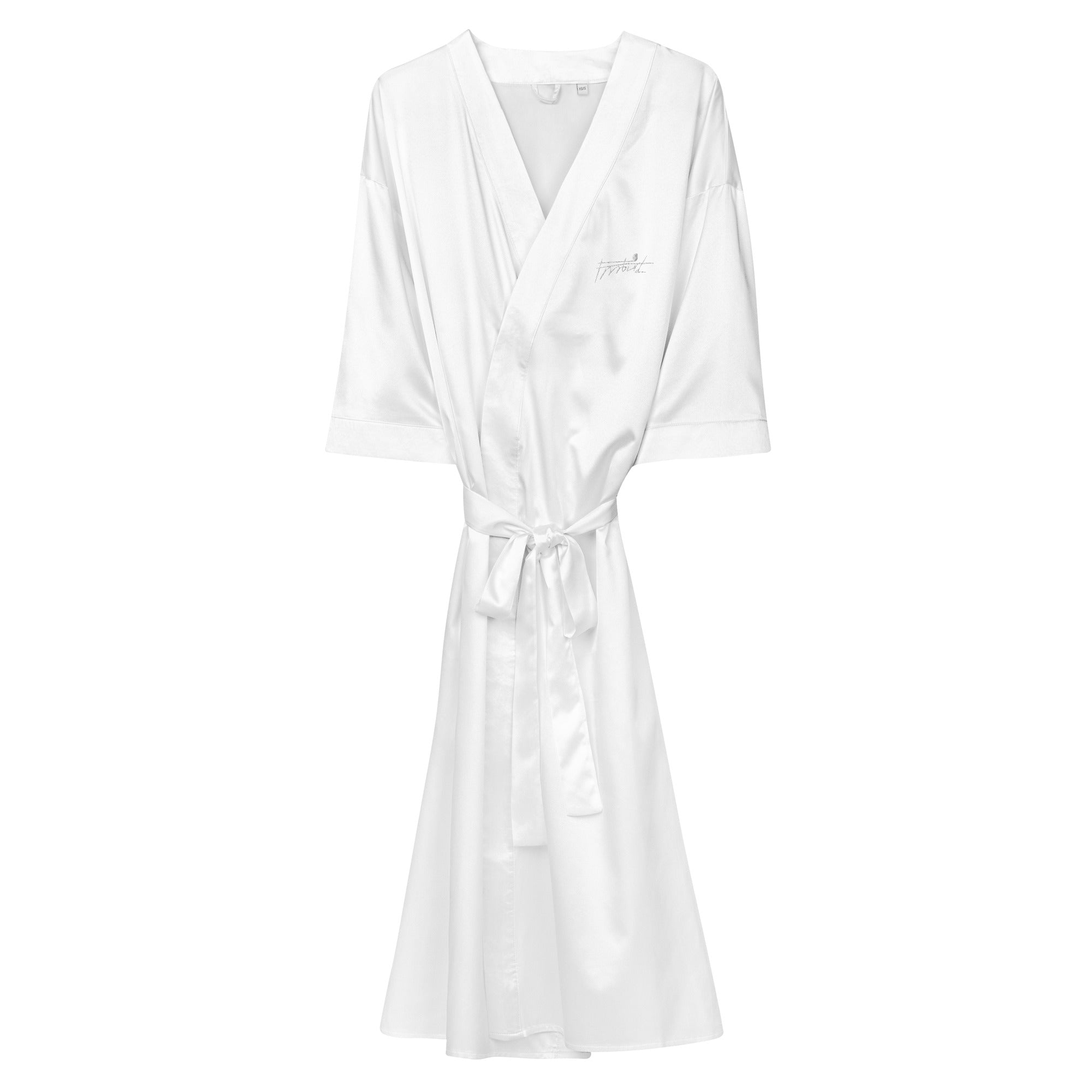 “Frrrbird”-Satin robe