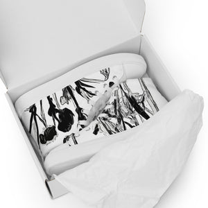 “Frrrbird”-Women’s high top canvas shoes